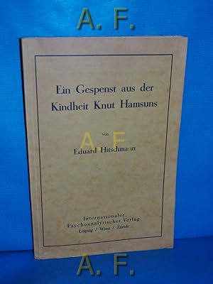 Imagen del vendedor de Ein Gespenst aus der Kindheit Knut Hamsuns. a la venta por Antiquarische Fundgrube e.U.