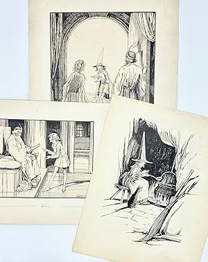 Three Original Fairy-Tale Drawings