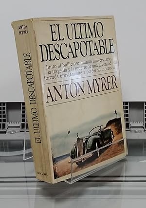 Seller image for El ltimo descapotable for sale by Librera Dilogo