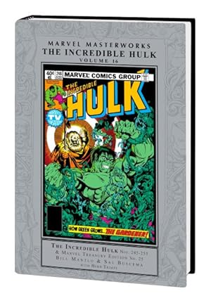 Imagen del vendedor de Marvel Masterworks 16 : The Incredible Hulk a la venta por GreatBookPrices
