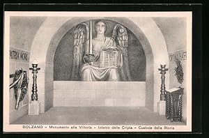 Immagine del venditore per Cartolina Bolzano, Monumento alla Vittoria, Interno della Cripta, Custode della Storia venduto da Bartko-Reher