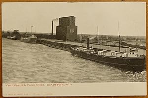 Coal Docks and Flour Sheds, Gladstone, Mich.
