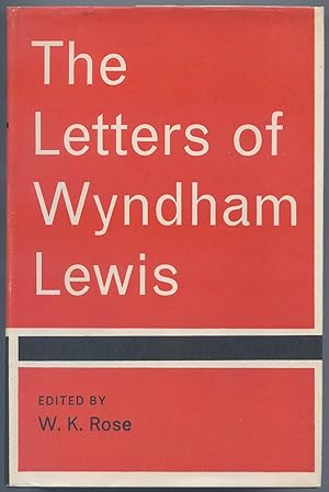 Bild des Verkufers fr The Letters of Wyndham Lewis zum Verkauf von Between the Covers-Rare Books, Inc. ABAA