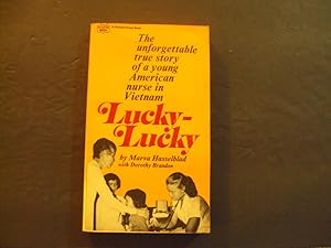 Bild des Verkufers fr Lucky-Lucky pb Marva Hasselblad 1st Fawcett Print 7/67 zum Verkauf von Joseph M Zunno