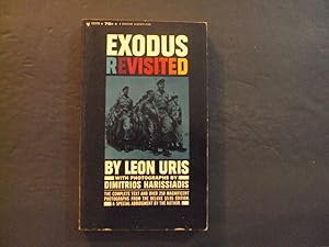 Seller image for Exodus Revisited pb Leon Uris 1st Bantam Print 1962 for sale by Joseph M Zunno