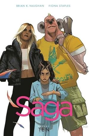 Seller image for Saga Volume 10 (Paperback) for sale by AussieBookSeller