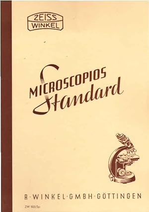 Zeiss Winkel. Microscopios Standard. [Werbeblatt]