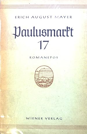 Imagen del vendedor de Paulusmarkt 17 : Romanepos. a la venta por books4less (Versandantiquariat Petra Gros GmbH & Co. KG)