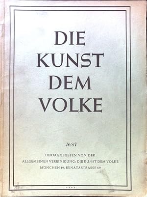 Imagen del vendedor de Deutsches Land zu Drers Zeit. Die Kunst dem Volke ; Nr 87 a la venta por books4less (Versandantiquariat Petra Gros GmbH & Co. KG)