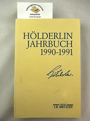 Bild des Verkufers fr Hlderlin - Jahrbuch. zum Verkauf von Chiemgauer Internet Antiquariat GbR