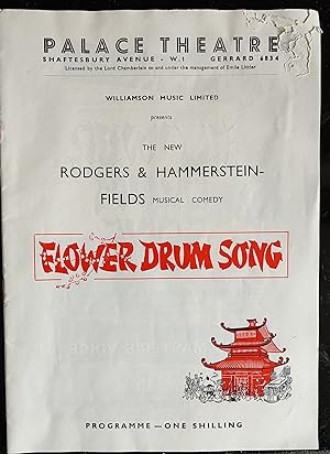 Image du vendeur pour Flower Drum Song mis en vente par Shore Books