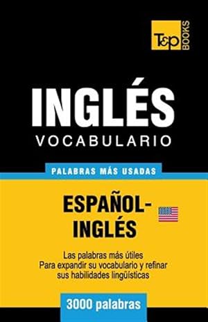 Seller image for Vocabulario Espanol-Ingles Americano - 3000 Palabras Mas Usadas -Language: spanish for sale by GreatBookPrices