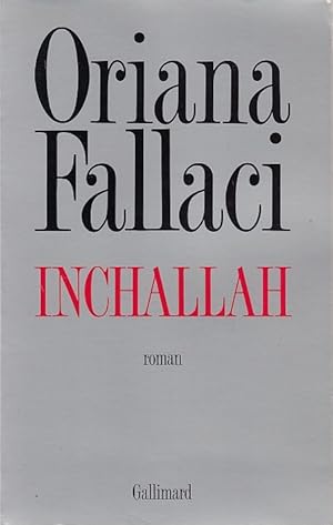 Imagen del vendedor de INCHALLAH. Traduit de l italien par Victor France. a la venta por Jacques AUDEBERT