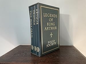 LEGENDS OF KING ARTHUR; THREE BOOK BOX SET, 1. ARTHUR, 2. TRISTAN, 3. THE HOLY GRAIL.