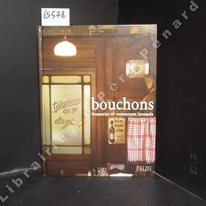 Image du vendeur pour Bouchons. Brasseries & restaurants Lyonnais. mis en vente par Librairie-Bouquinerie Le Pre Pnard