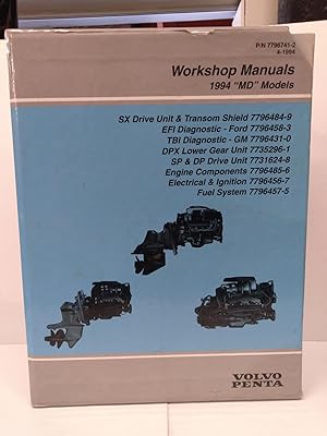 Bild des Verkufers fr Volvo Penta: Workshop Manuals 1994 "MD" Models 4-1994 P/N 7796741-2 zum Verkauf von Chamblin Bookmine