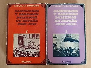 Elecciones y partidos politicos de España, 1868-1931 (2 vols.)