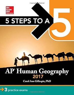 Bild des Verkufers fr 5 Steps to a 5: AP Human Geography 2017 zum Verkauf von WeBuyBooks
