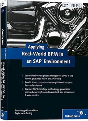 Imagen del vendedor de Applying Real-World BPM in an SAP Environment a la venta por WeBuyBooks