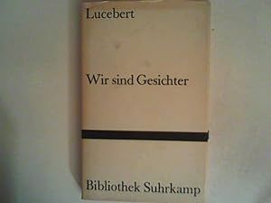 Seller image for Wie sind Gesichter : Gedichte und Zeichnungen. for sale by ANTIQUARIAT FRDEBUCH Inh.Michael Simon