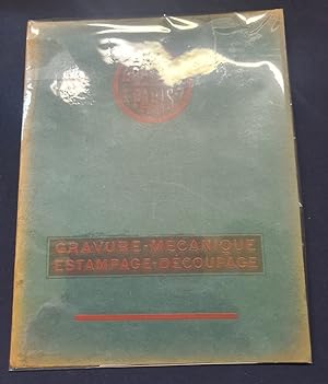 Catalogue Edgar Godon - Gravure et mécanique - estampage - Découpage