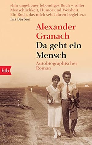 Bild des Verkufers fr Da geht ein Mensch: Autobiographischer Roman zum Verkauf von WeBuyBooks