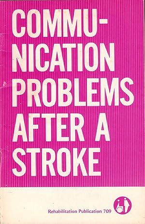 Imagen del vendedor de Communication Problems After A Stroke a la venta por UHR Books