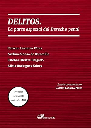 Imagen del vendedor de Delitos. La parte especial del derecho penal a la venta por Vuestros Libros