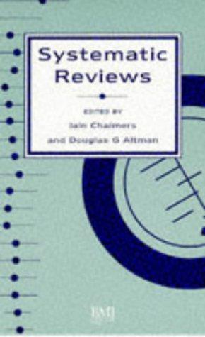 Image du vendeur pour Systematic Reviews mis en vente par WeBuyBooks