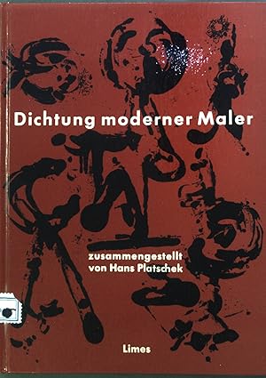 Seller image for Dichtung moderner Maler. for sale by books4less (Versandantiquariat Petra Gros GmbH & Co. KG)