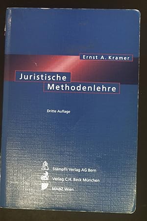 Image du vendeur pour Juristische Methodenlehre. mis en vente par books4less (Versandantiquariat Petra Gros GmbH & Co. KG)