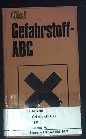 Seller image for Gefahrstoff-ABC. for sale by books4less (Versandantiquariat Petra Gros GmbH & Co. KG)