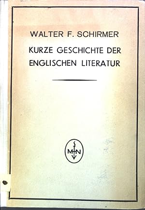 Seller image for Kurze Geschichte der englischen Literatur : Von den Anfngen bis zur Gegenwart. for sale by books4less (Versandantiquariat Petra Gros GmbH & Co. KG)