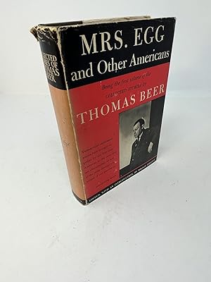 Immagine del venditore per Collected Stories of Thomas Beer. Mrs. Egg and Other Americans venduto da Frey Fine Books