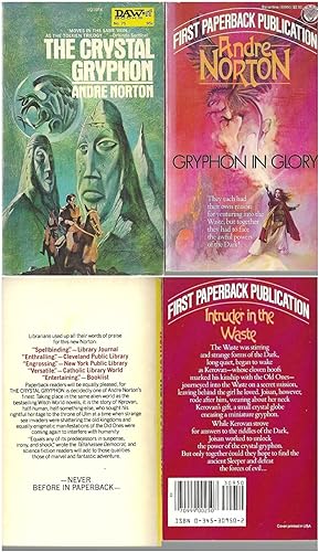 Imagen del vendedor de "THE GRYPHON SAGA" SERIES 2-VOLUMES: The Crystal Gryphon / Gryphon in Glory a la venta por John McCormick