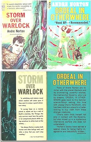 "WARLOCK" SERIES 2-VOLUMES: Storm Over Warlock / Ordeal in Otherwhen