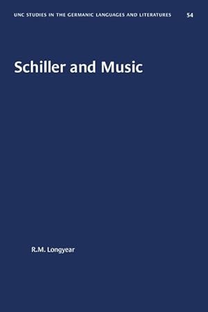Imagen del vendedor de Schiller and Music a la venta por moluna