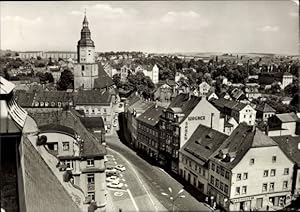 Seller image for Ansichtskarte / Postkarte Dbeln in Sachsen, Teilansicht, Kirche, Geschft Wagner Samen for sale by akpool GmbH