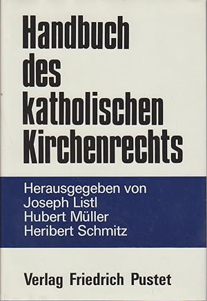 Bild des Verkufers fr Handbuch des katholischen Kirchenrechts / hrsg. von Joseph Listl . zum Verkauf von Bcher bei den 7 Bergen