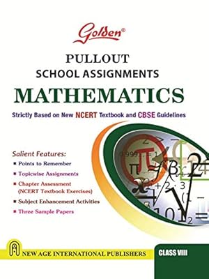 Seller image for Golden Pullout School Assignments Mathematics Class- VIII for sale by WeBuyBooks