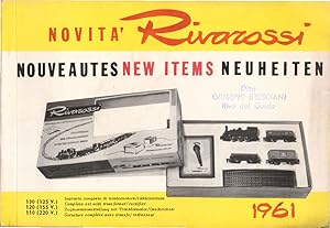 Immagine del venditore per Novita Rivarossi. Nouveautes, New Items, Neuheiten 1961. venduto da Schrmann und Kiewning GbR