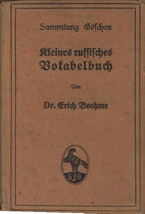 Kleines russisches Vokabelbuch. Sammlung Göschen