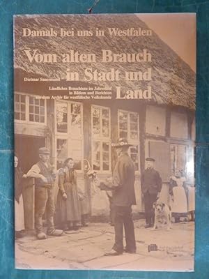 Bild des Verkufers fr Vom alten Brauch in Stadt und Land zum Verkauf von Buchantiquariat Uwe Sticht, Einzelunter.