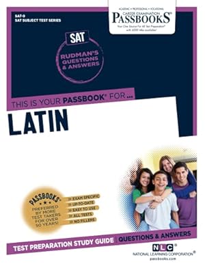 Seller image for Latin (SAT-9): Passbooks Study Guide (College Board SAT Subject Test) for sale by WeBuyBooks