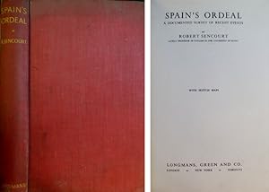 Seller image for Spain's Ordeal. A documented survey of recent events. for sale by Hesperia Libros