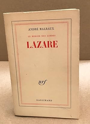 Image du vendeur pour Lazare mis en vente par librairie philippe arnaiz