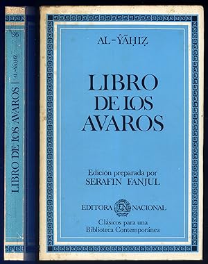 Seller image for Libro de los varos. [Al-bujala']. Traduccin, introduccin, notas e ndices de Serafn Fanjul, con la participacin de Alcan Snchez. for sale by Hesperia Libros