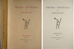 Imagen del vendedor de Tercera Antologa de "Adonais". a la venta por Hesperia Libros