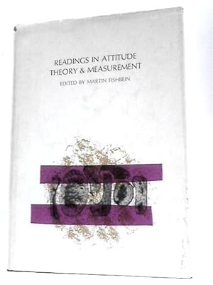 Imagen del vendedor de Readings in Attitude Theory and Measurement a la venta por World of Rare Books