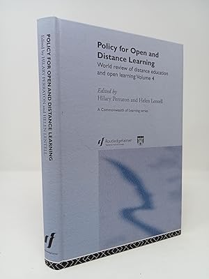 Imagen del vendedor de Policy for Open and Distance Learning: World Review of Distance Education and Open Learning: Volume 4. a la venta por ROBIN SUMMERS BOOKS LTD